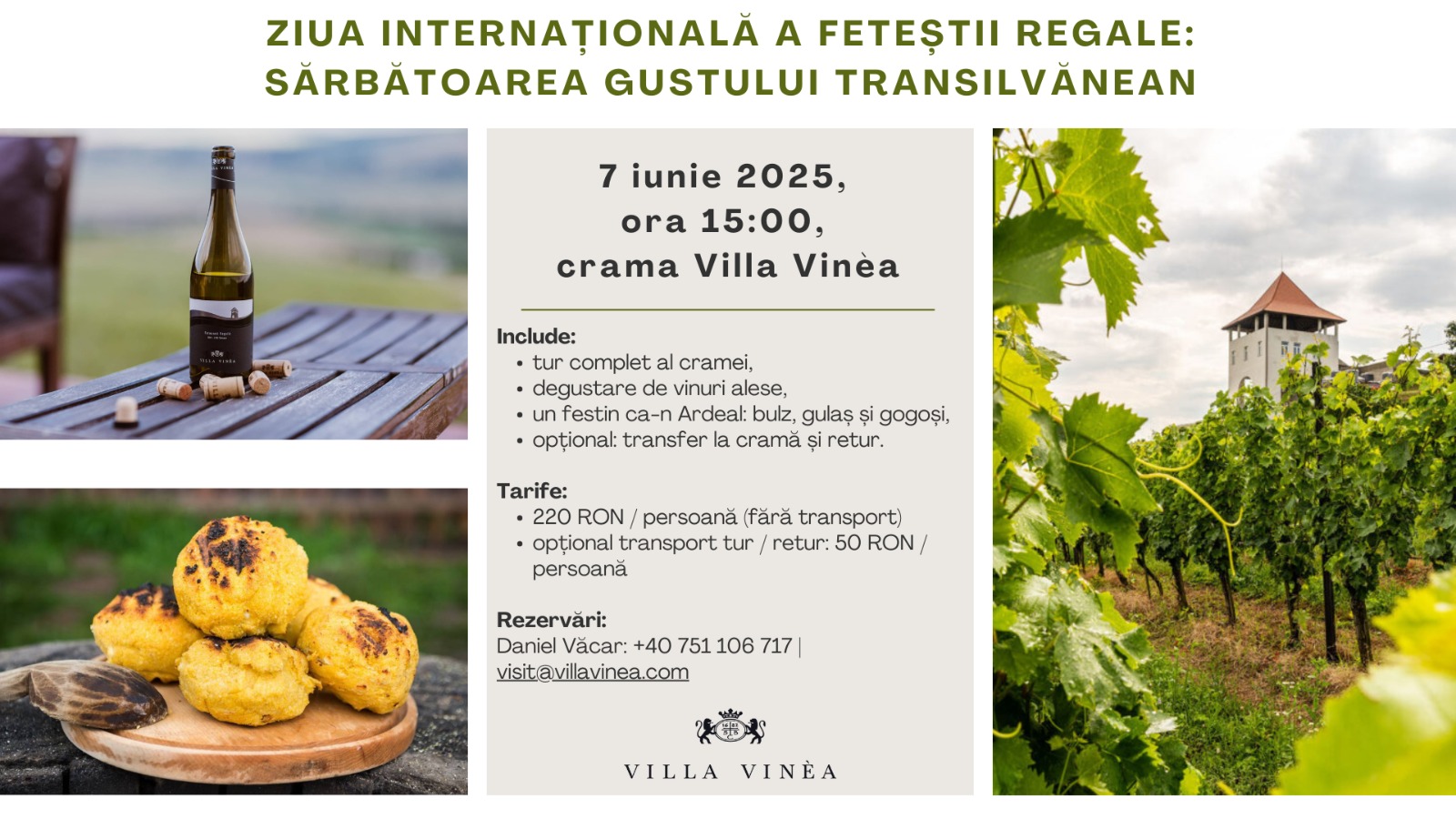Ziua Internațională a Feteștii Regale–Sărbătoarea gustului transilvănean