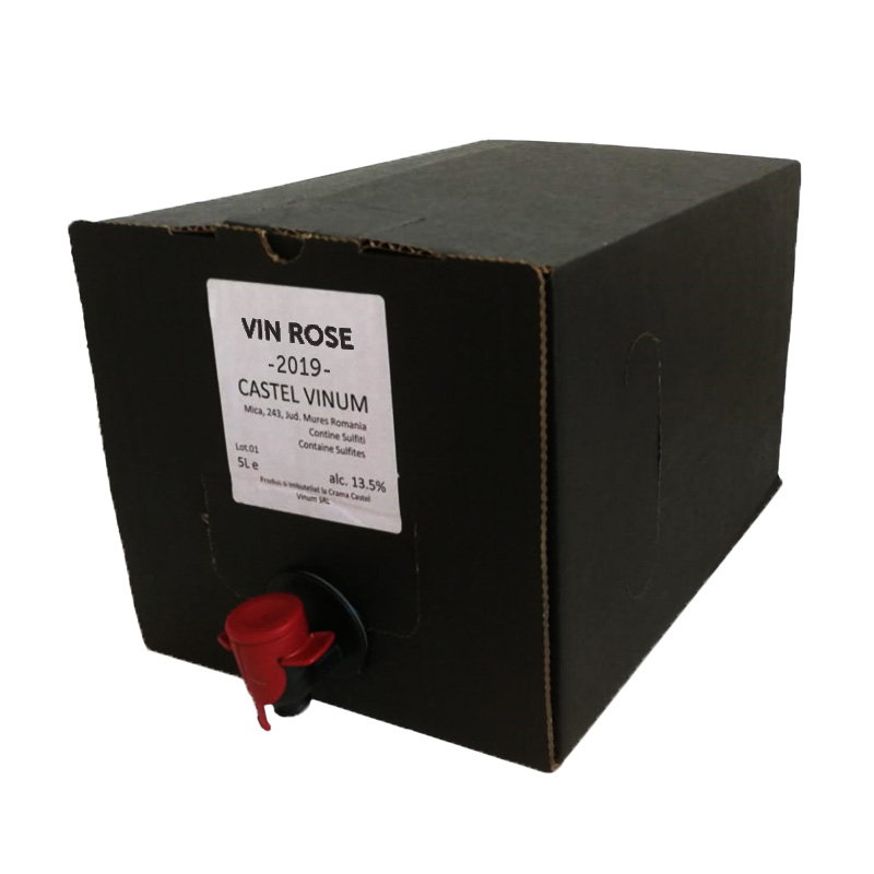 Castel Vinum Rose 2023 5 litri - imagine 3