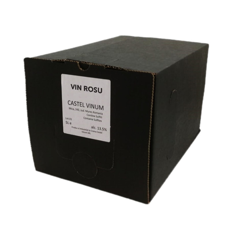 Castel Vinum Vin Rosu 2022 5 litri