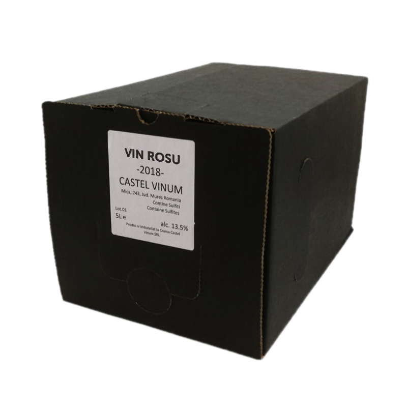 Castel Vinum Vin Rosu 2022 5 litri