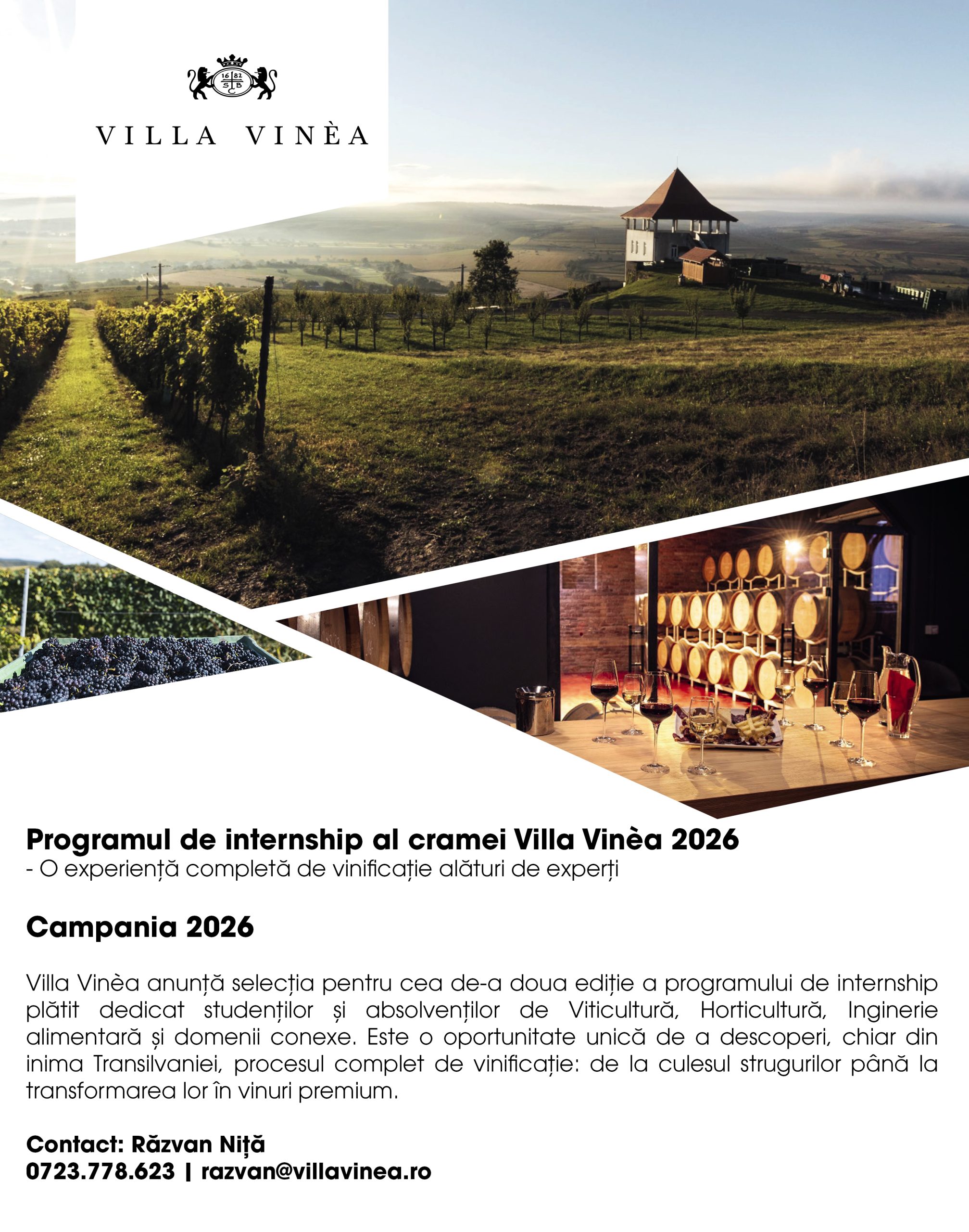 Program de internship 2026