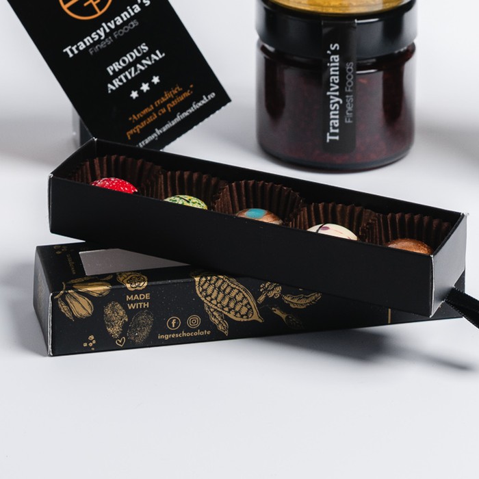 Praline de ciocolată Ingres — din pachetul Cămara Casei